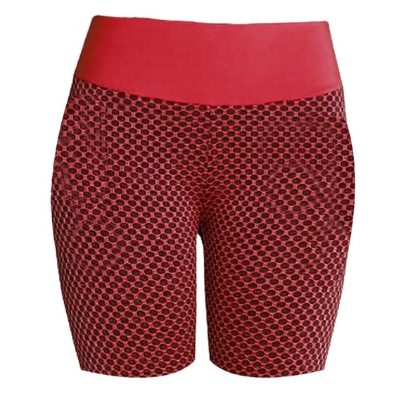 HANZHAN Womens Workout Yoga Shorts Tight-Fitting Butt Lifting Fitness - Picture 1 of 4